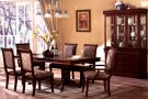 Saint Nicholas Cherry Solid Wood 7 Piece Dining Set